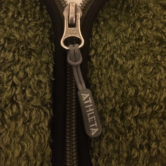 Fabulous olive and black Athleta vest - Picture 2 of 5